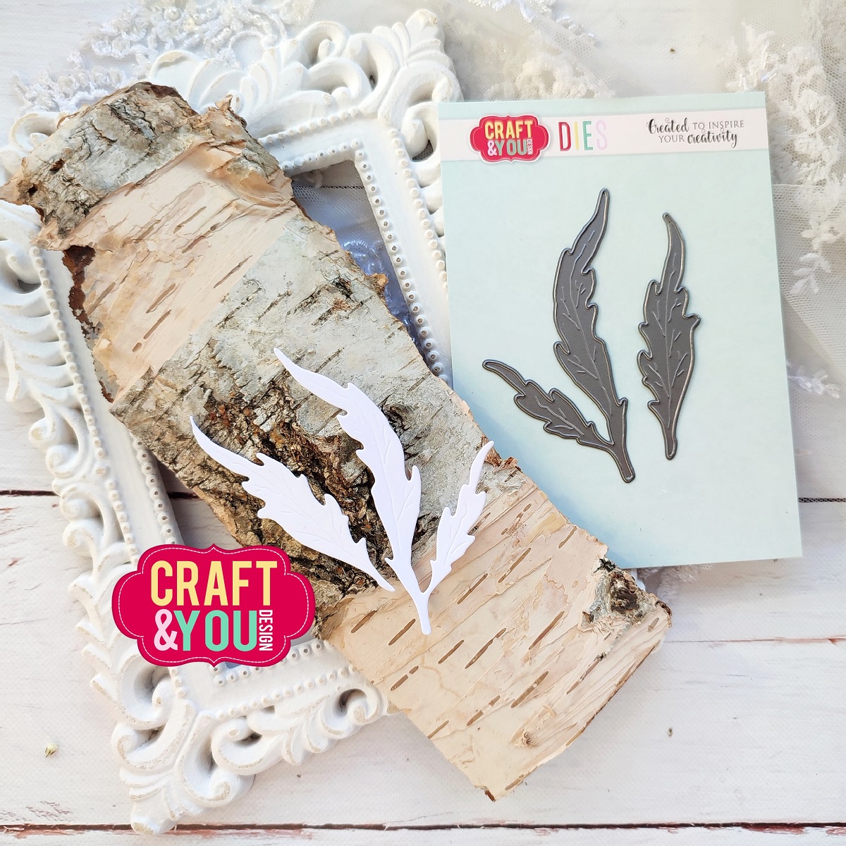 CW282 Wykrojnik /Die-Listki Magdy 2 - Craft & You Design