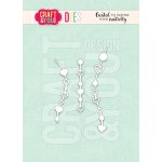 CW283 Wykrojnik /Die-Decorative Hanging Strip 1/Dekoracyjne łańcuszki 1 - Craft & You Design