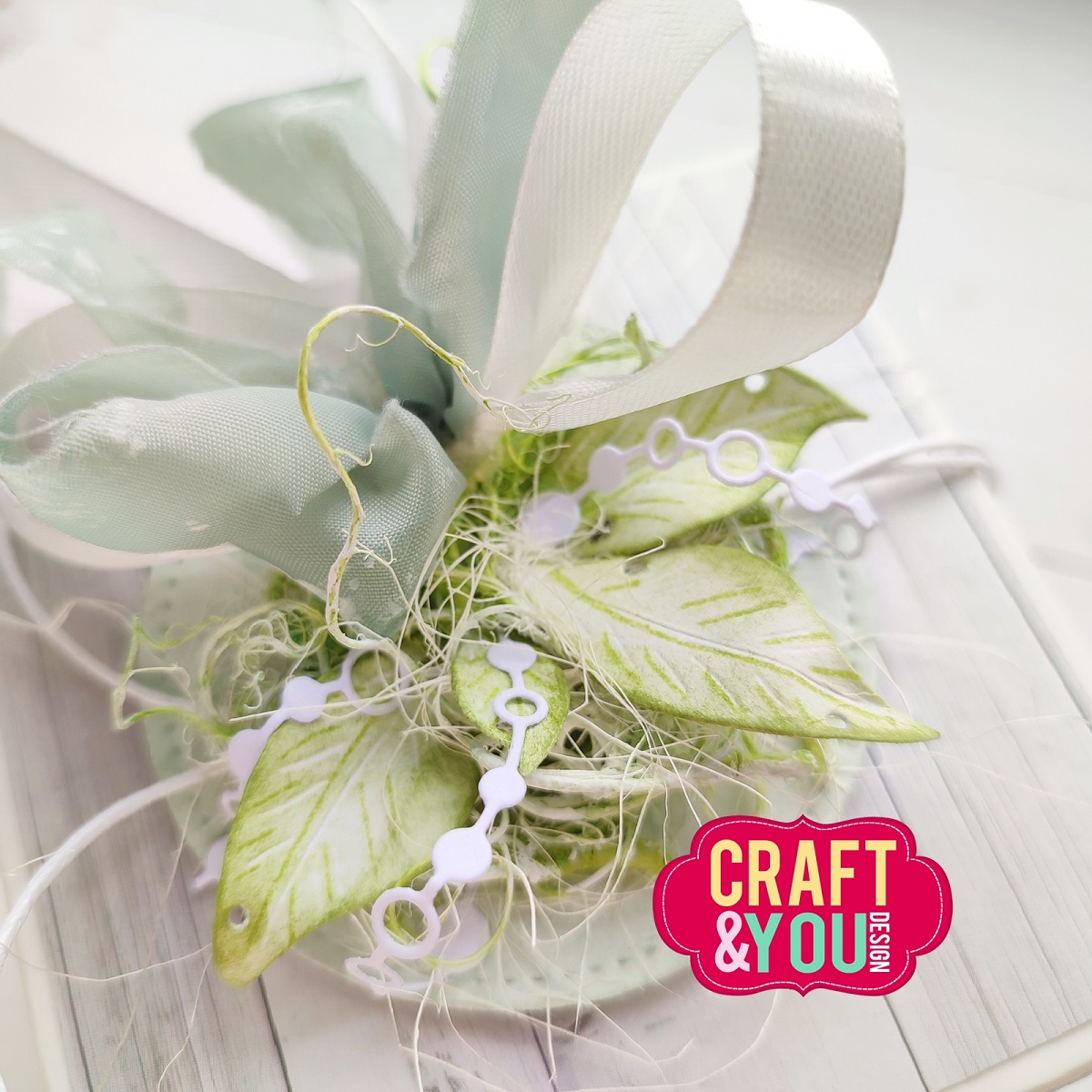 CW284 Wykrojnik /Die-Decorative Hanging Strip 2/Dekoracyjne łańcuszki 2 - Craft & You Design