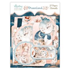 MT-DLA-LSCE DREAMLAND - Papierowe Koperty i Tagi - die cuts  