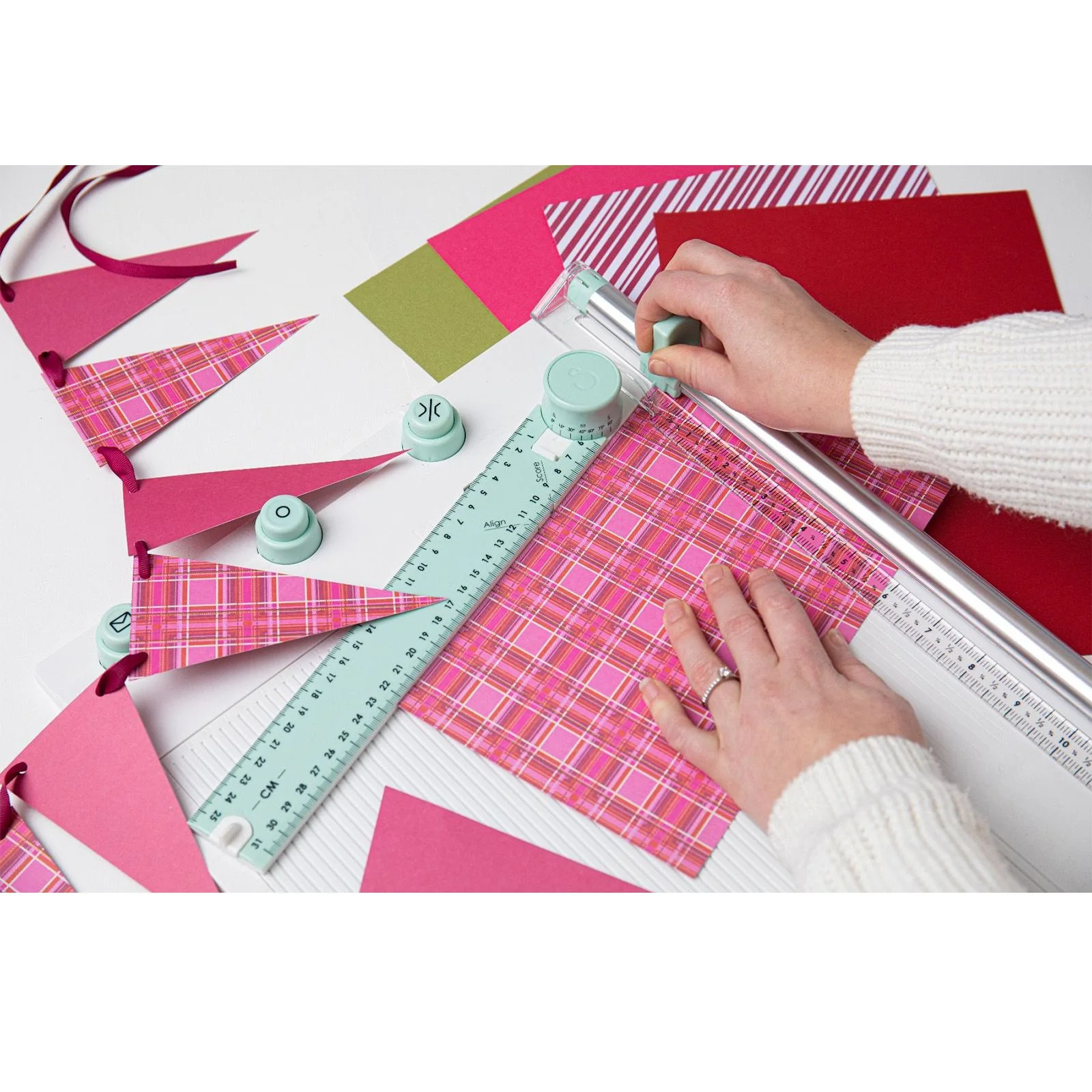 665797 Sizzix •Scoring Board & Trimmer * Tablica do bigowania i trymer