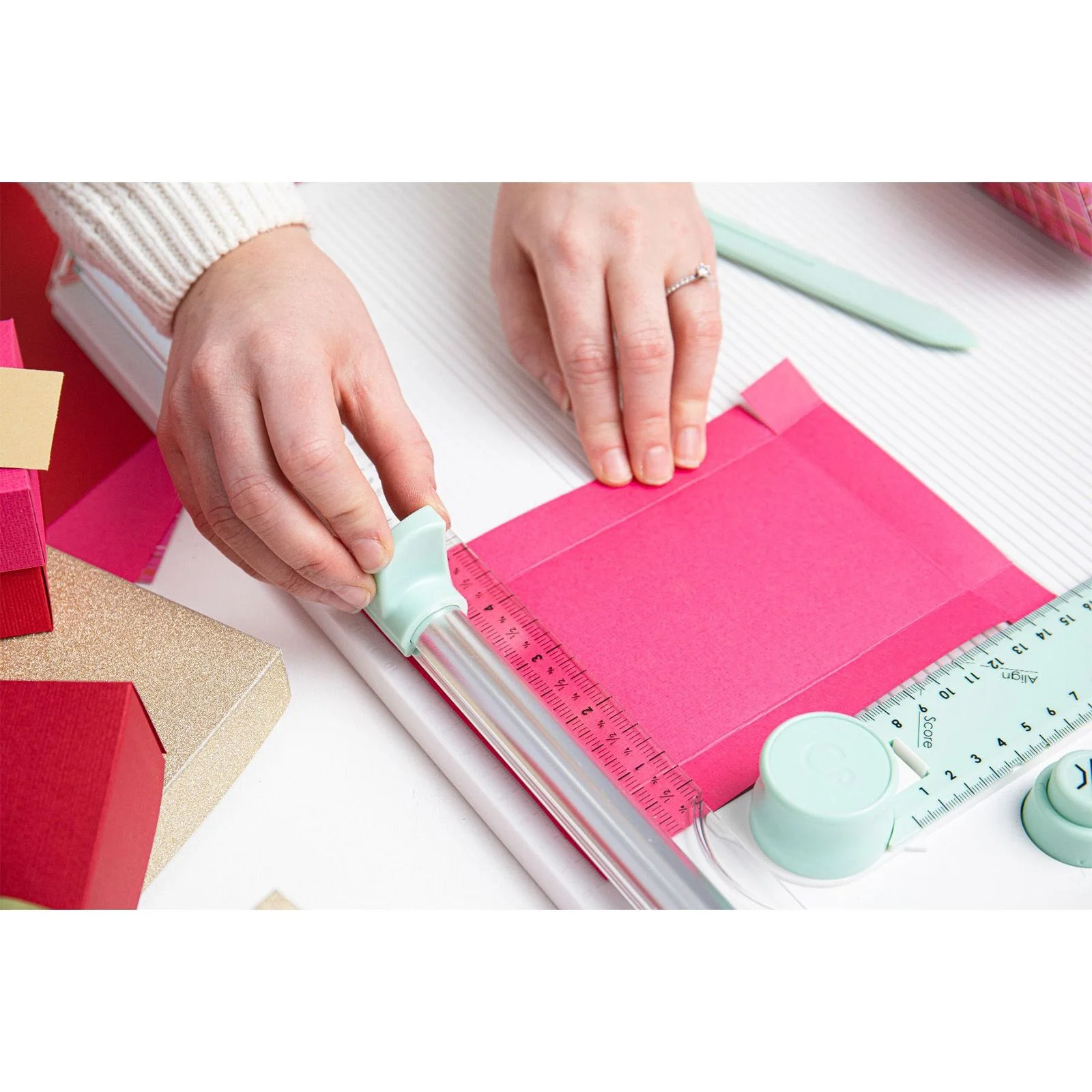 665797 Sizzix •Scoring Board & Trimmer * Tablica do bigowania i trymer