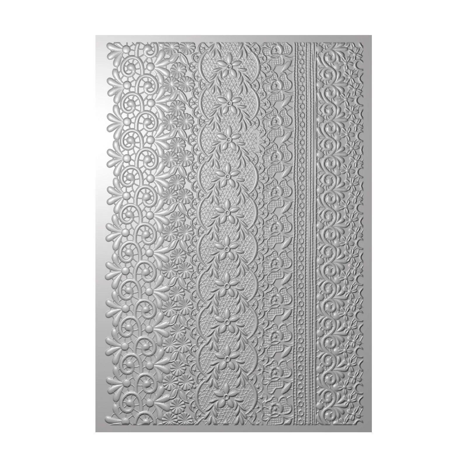 666511 Folder wytłaczający Sizzix • 3D Textured Impressions Embossing Folder A5 Lace