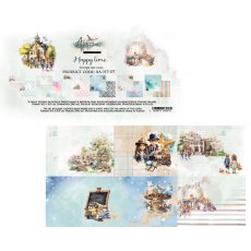 AA-HT-07 Zestaw papierów do scrapbookingu 12x12"/ 30,5 x 30,5 cm - Happy Time -  Alchemy of Art