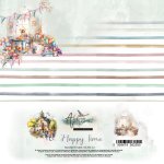 AA-HT-12  Alchemy of Art - 6x6'' - zestaw papierów  -  Happy Time