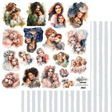 AA-MOTHERSDAY-01  Alchemy of Art - Papier dwustronny  12x12'' Mothers Day