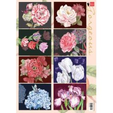 EWK1285 Arkusz A4 -Marianne Design - Gorgeous - Paintings
