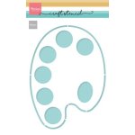 PS8156 Maska Marianne Design- Craft Stencil - Palette
