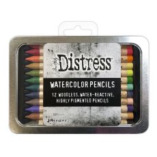 TDH83580 Kredki akwarelowe Ranger • Tim Holtz Watercolor Pencil Set 4
