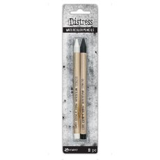 TDH83573 Kredki akwarelowe Ranger by Tim Holtz Distress Watercolor Pencil Picket Fence & Black Soot