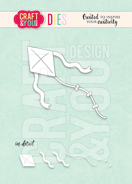 CW286 Wykrojnik /Die - Kite / latawiec - Craft&You Design