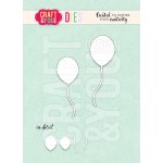 CW287 Wykrojnik /Die - Balloons / Baloniki - Craft&You Design