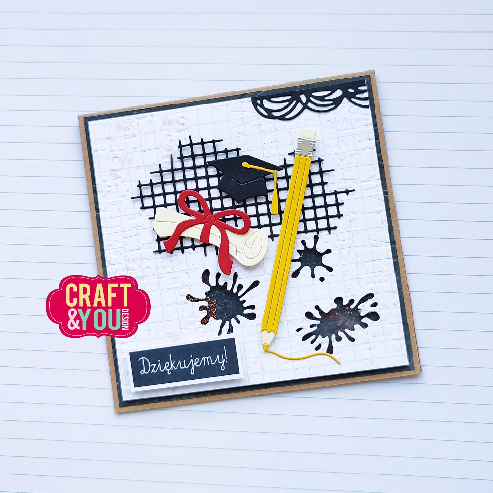 CW294 Wykrojnik /Die - BLOTS / Kleksy - Craft&You Design