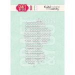 CW289 Wykrojnik /Die - Checkered Background / tło w kratkę - Craft&You Design