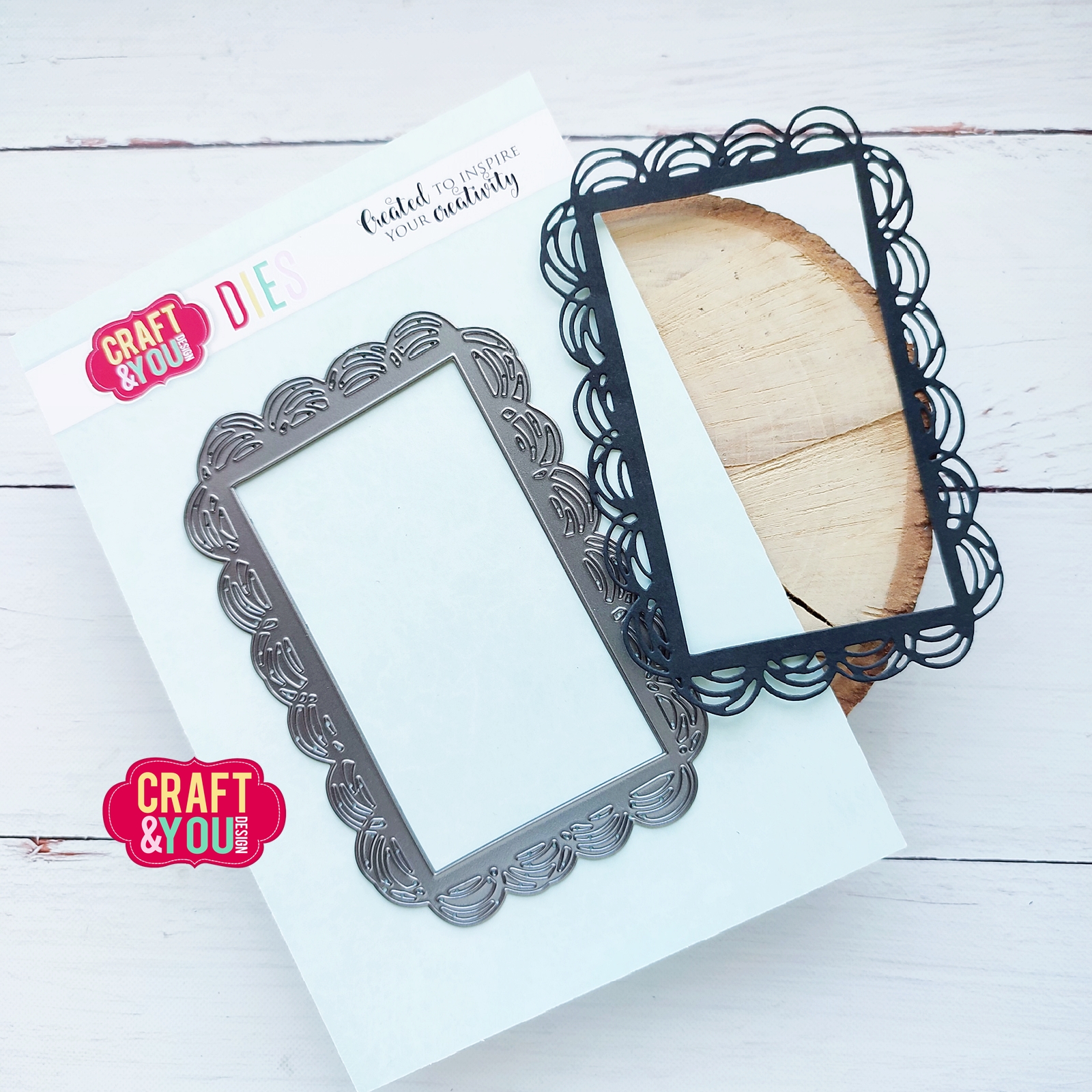 CW293 Wykrojnik /Die - Drawing Frame / Ramka rysunkowa - Craft&You Design