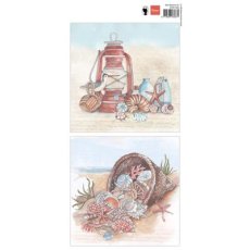 EWK1300 Arkusz  -Marianne Design - Seabreeze XL