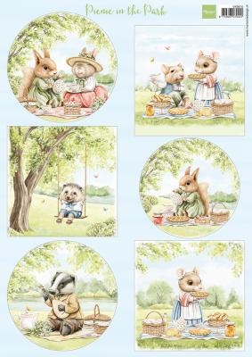 VK9610 Arkusz A4 -Marianne Design - Picnic in the park