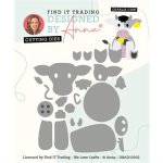 DBAD10002 Wykrojnik Designed by Anna "Charlie Cow" / krowa