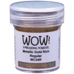 WC04R Puder do embossingu WOW! - Metallics - Gold Rich - Regular