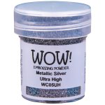 WC05UH Puder do embossingu WOW! - Metallics - Silver - Ultra High
