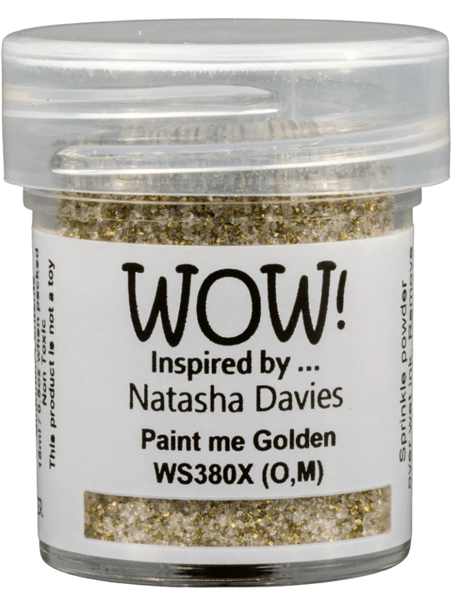 WS380X Puder do embossingu WOW! - Embossing Glitters - Paint me Golden