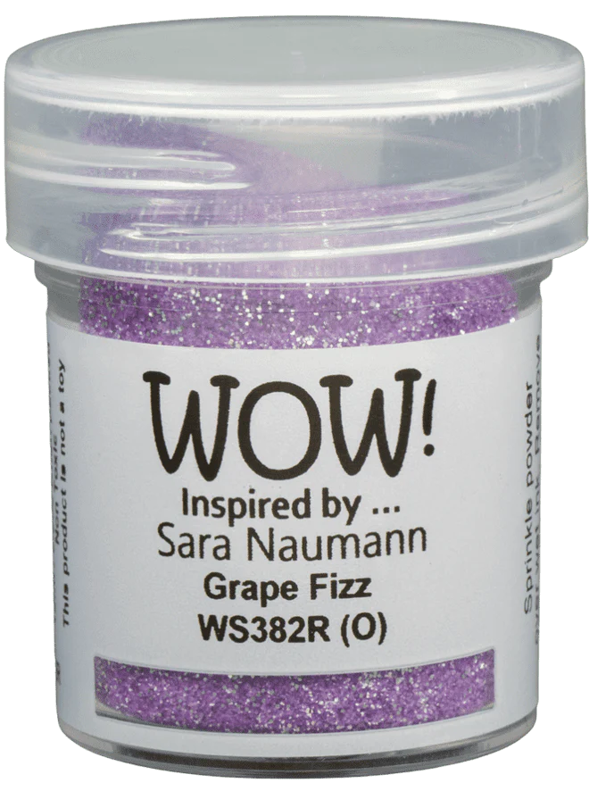 WS382R Puder do embossingu WOW! - Embossing Glitters - Grape Fizz