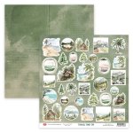 CP-TRT08 Travel Time 08- elementy do wycinania30,5x30,5cm- Craft & You Design