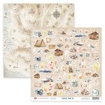 CP-TRT10 Travel Time 10- Elementy do wycinania Papier dwustronny 30,5x30,5cm - Craft & You Design 