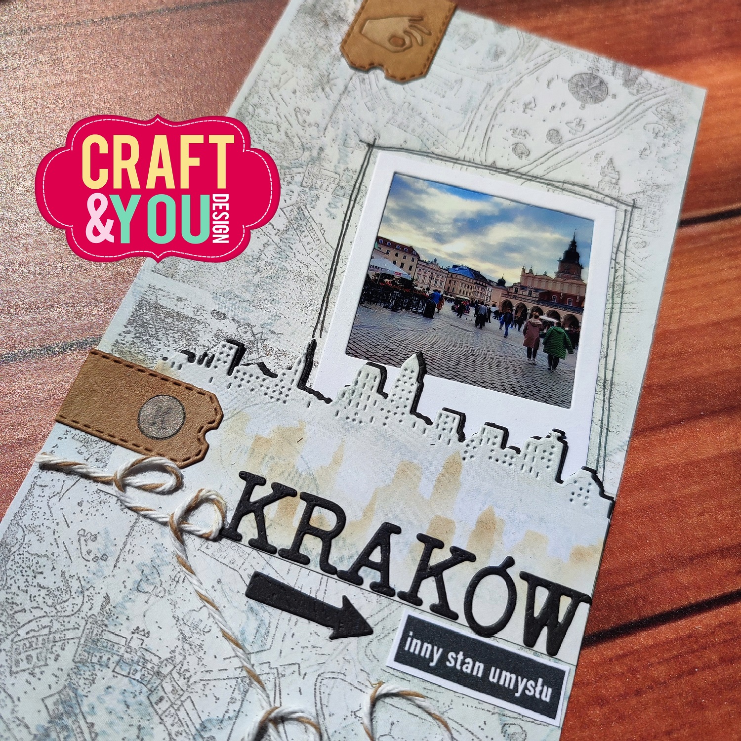 CW299 Wykrojnik /Die -Piktograms travel/Piktogramy podróżnicze - Craft&You Design