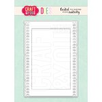 CW298 Wykrojnik /Die -Film Frame 9x13/ Ramka filmowa 9x13 - Craft&You Design
