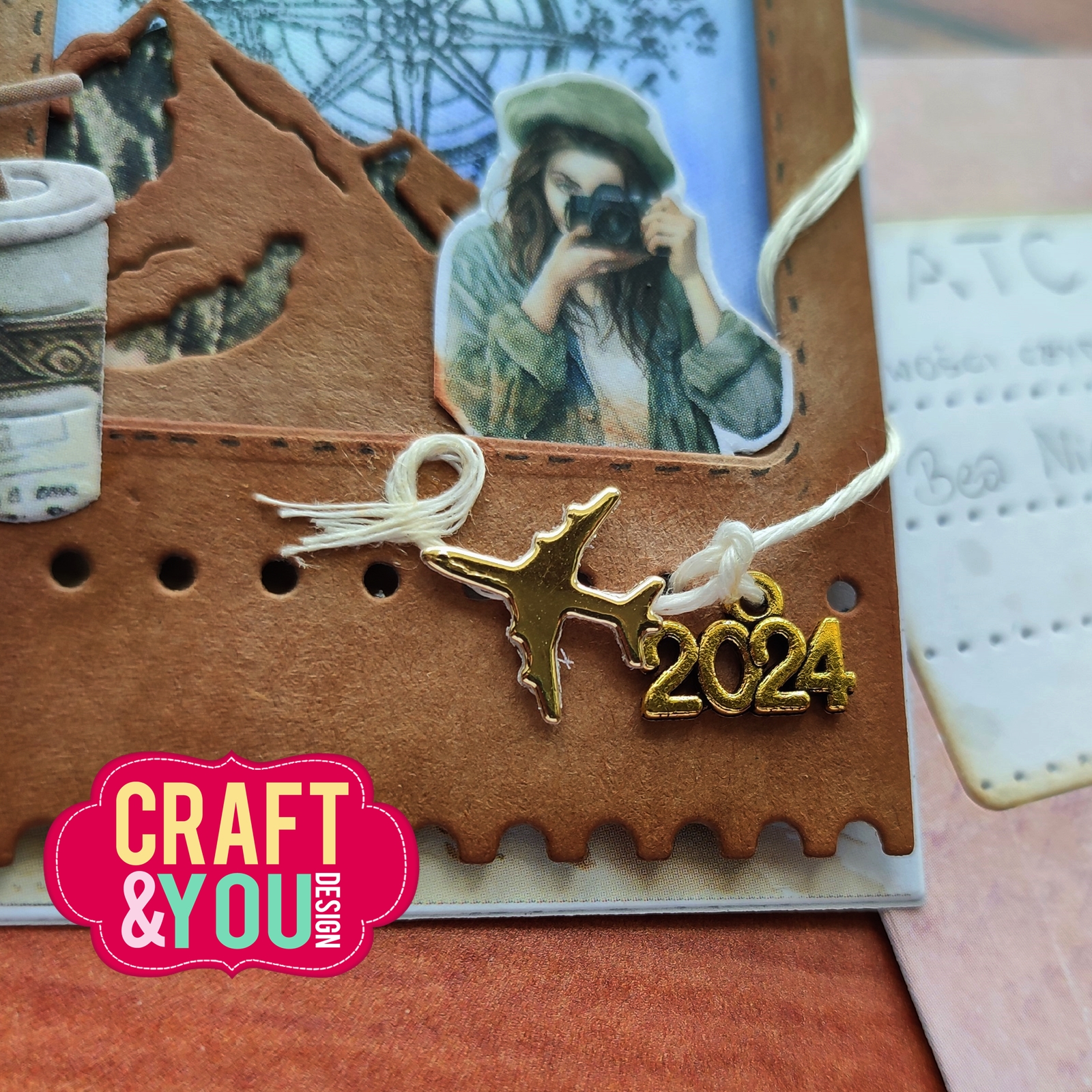 CW299 Wykrojnik /Die -Piktograms travel/Piktogramy podróżnicze - Craft&You Design