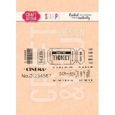 CS041 Clear Stamps Tickets 2/Stemple Bilety 2- Craft & You Design
