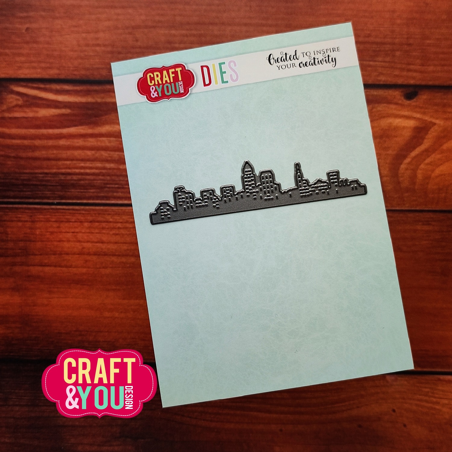 CW302 Wykrojnik /Die -Border City/Miasto- Craft&You Design
