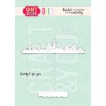 CW302 Wykrojnik /Die -Border City/Miasto- Craft&You Design