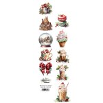 AA-EXT-HO-02 Alchemy of Art - 2x12'' - HO HO HO paseczek dodatków do samodzielnego wycięcia