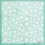 MT-VEL-08  Kalka Dekoracyjna 30,5 x 30,5 cm -  Snowflakes/ śnieżynki