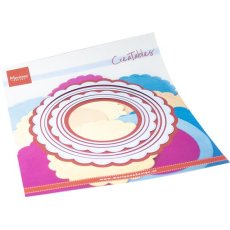 LR0868 Wykrojniki Marianne Design - Creatables -  Scalloped Cirkles / ciasteczkowe koła