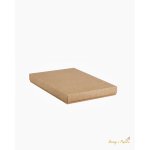 RzP-033 Pudełko pełne,niskie na kartkę C6 - kraft