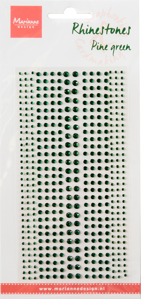 CA3161 Rhinestones - Pine green- Zielone kryształkilr0560