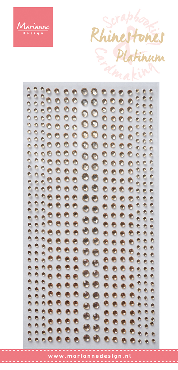 CA3197 Rhinestones - Platinum- Platynowe kryształki