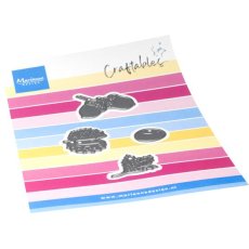 CR1665 Wykrojnik Marianne Design - CrafTables - Tiny's acorn & chestnut - żoładź i kasztan