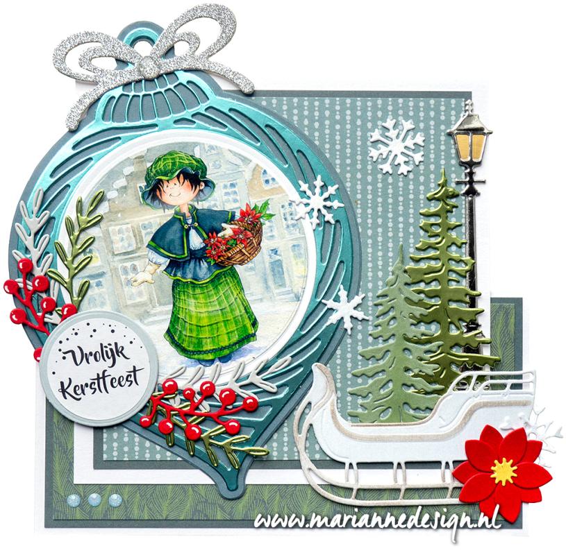 LR0872 Wykrojnik Marianne Design - Creatables - Sleigh- sanki