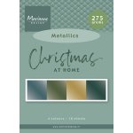 PK9194 Zestaw papierów A5 - Christmas at Home- Metallics -metaliczne kolory
