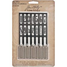 TH93059 Metal Tags and Labels by Tim Holtz Idea-ology