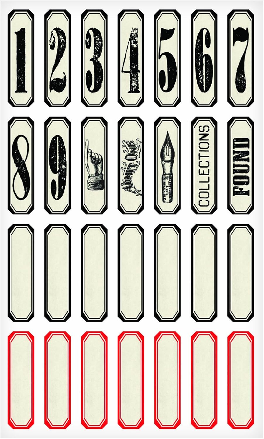 TH93059 Metal Tags and Labels by Tim Holtz Idea-ology