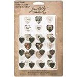TH93132 Tim Holtz Idea-ology Findings - Heart Charms