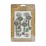 TH93079 Tim Holtz Idea-ology Collage Keys-klucze