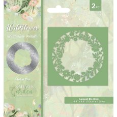 NG-WILD-MD-CAD-WIWR Wykrojniki  Nature's Garden Wildflower Create A Card Die - Wildflower Wreath