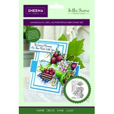 SD-ITF-TL-STP-SD Zestaw stempli A5 Sheena Douglass In The Frame Timeless Leaves - Summer Days 
