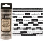 TH93360 Tim Holtz Design Tape Chatter - taśmy papierowe 8 szt